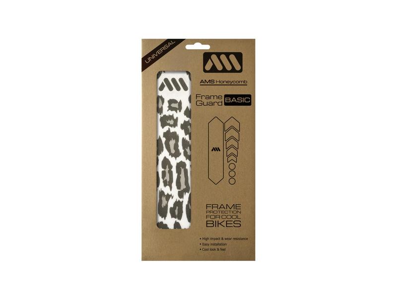 ALL MOUNTAIN STYLE HONEYCOMB FRAME GUARD (BASIC) CLEAR/CHEETAH