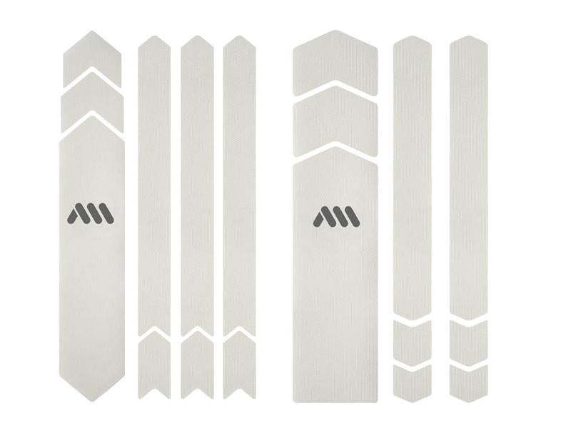 ALL MOUNTAIN STYLE HONEYCOMB FRAME GUARD (FULL) CLEAR/SILVER