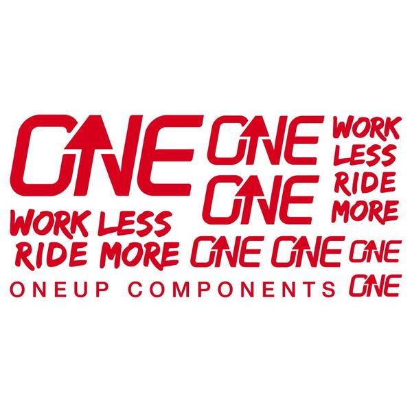 ONE UP DECAL KIT HB [RED]