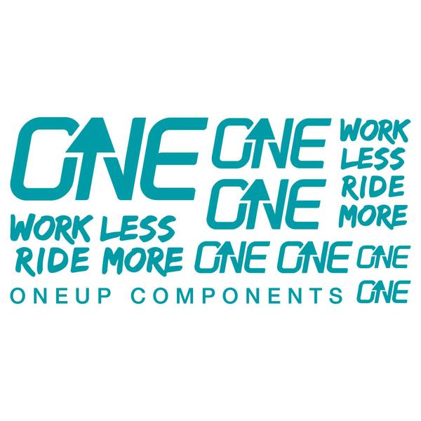 ONE UP DECAL KIT HB [TURQUOISE]
