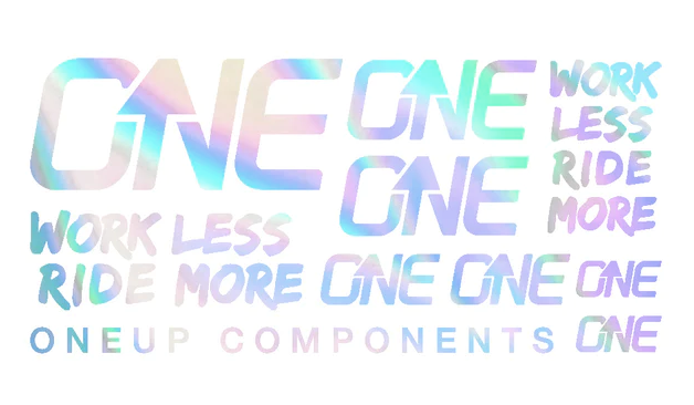 ONE UP DECAL KIT HB [OIL SLICK]