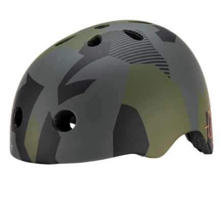 Camo cheap bicycle helmet