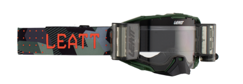 LEATT GOGGLE VELOCITY 6.5 ROLL-OFF CACTUS CLEAR 83% [2023]