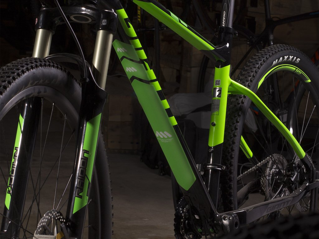 ALL MOUNTAIN STYLE HONEYCOMB FRAME GUARD (EXTRA) GREEN