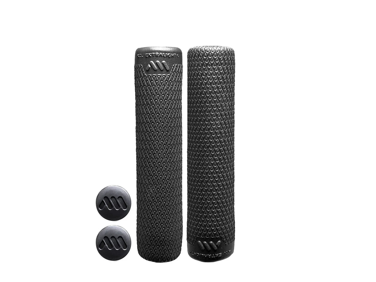 AMS EXTRALIGHT GRIPS - BLACK