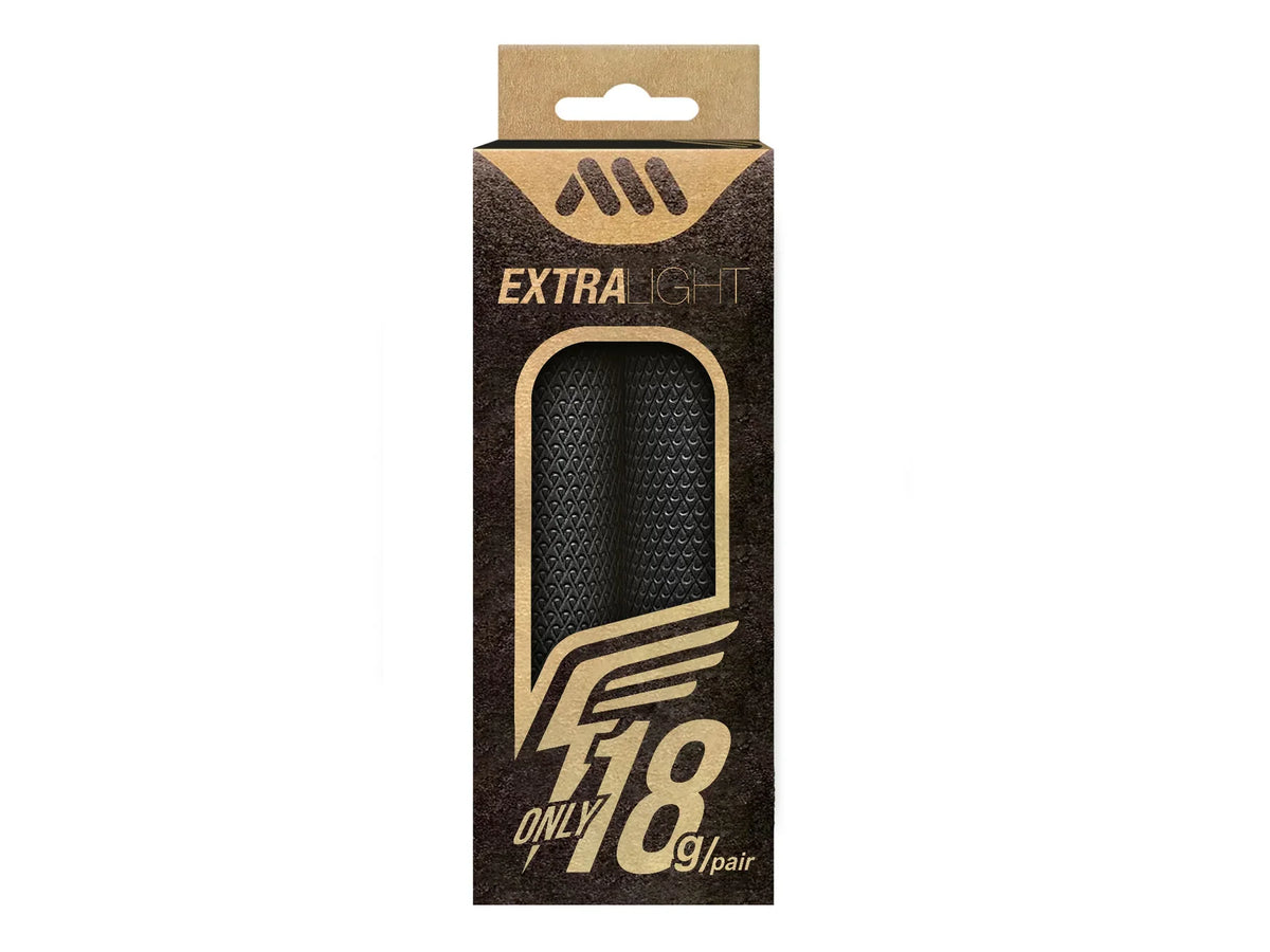 AMS EXTRALIGHT GRIPS - BLACK