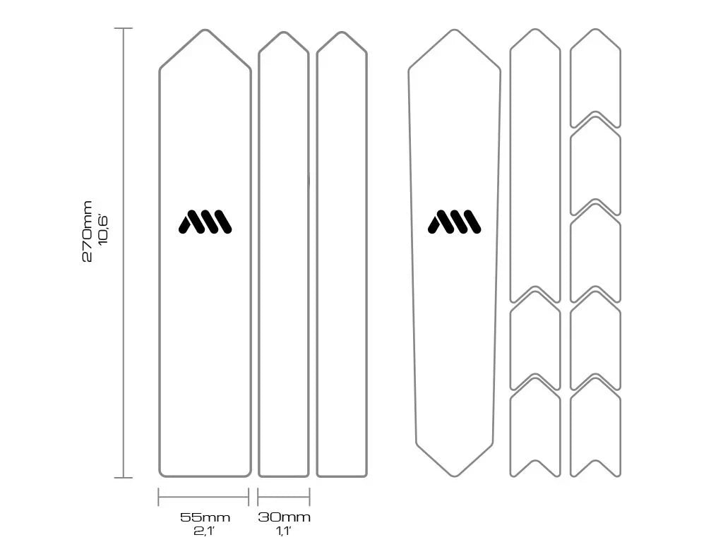 AMS FRAME GUARD - GRAVEL/ROAD