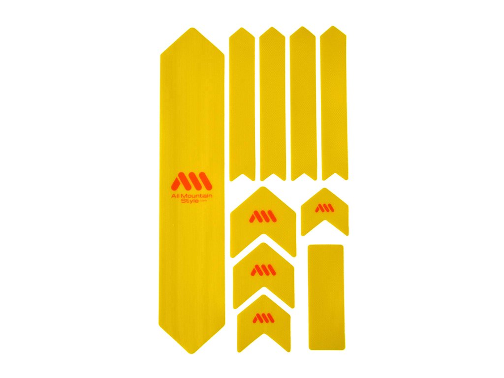 ALL MOUNTAIN STYLE HONEYCOMB FRAME GUARD (EXTRA) YELLOW
