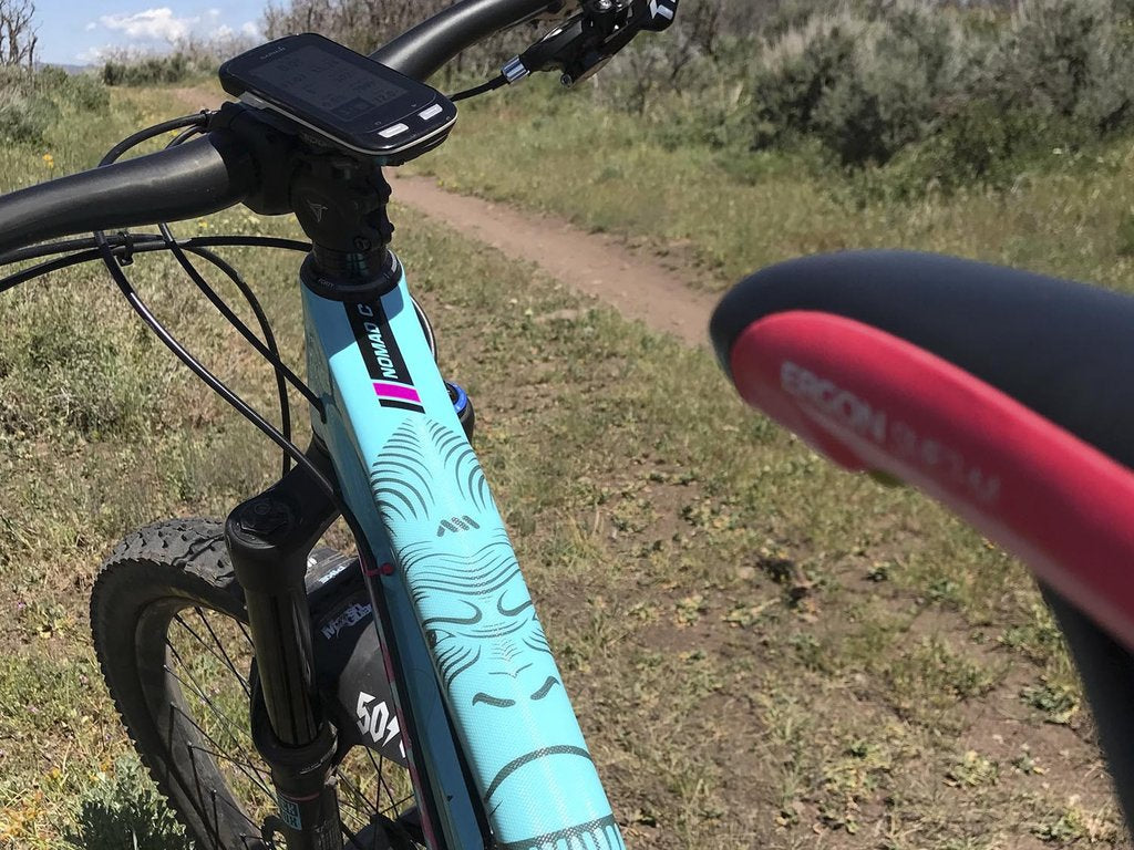 ALL MOUNTAIN STYLE HONEYCOMB FRAME GUARD (EXTRA) APE GREY/CLEAR - Trail  Tech Cycles