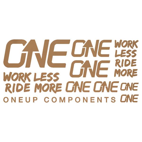ONE UP DECAL KIT HB [MATTE BRONZE]