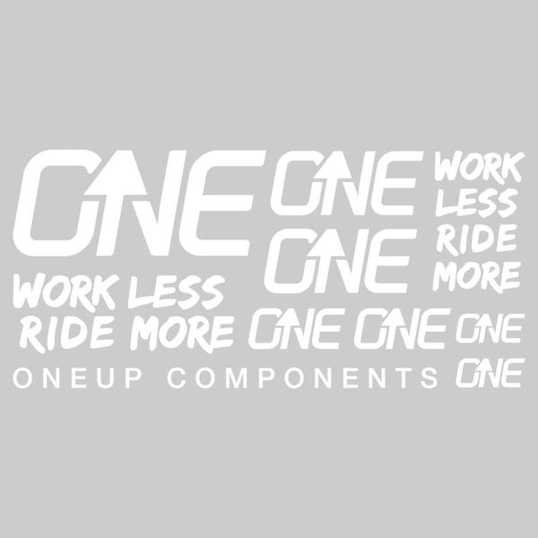 ONE UP DECAL KIT HB [WHITE]